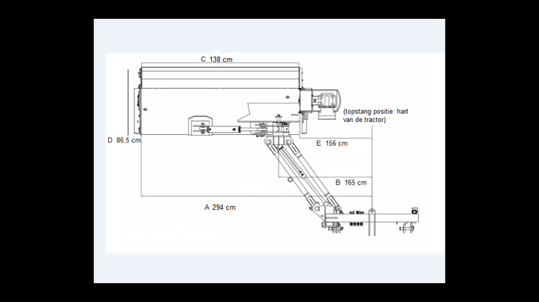 Kraffter Verstekmaaier Zwaar 140-160-180-200-220 cm